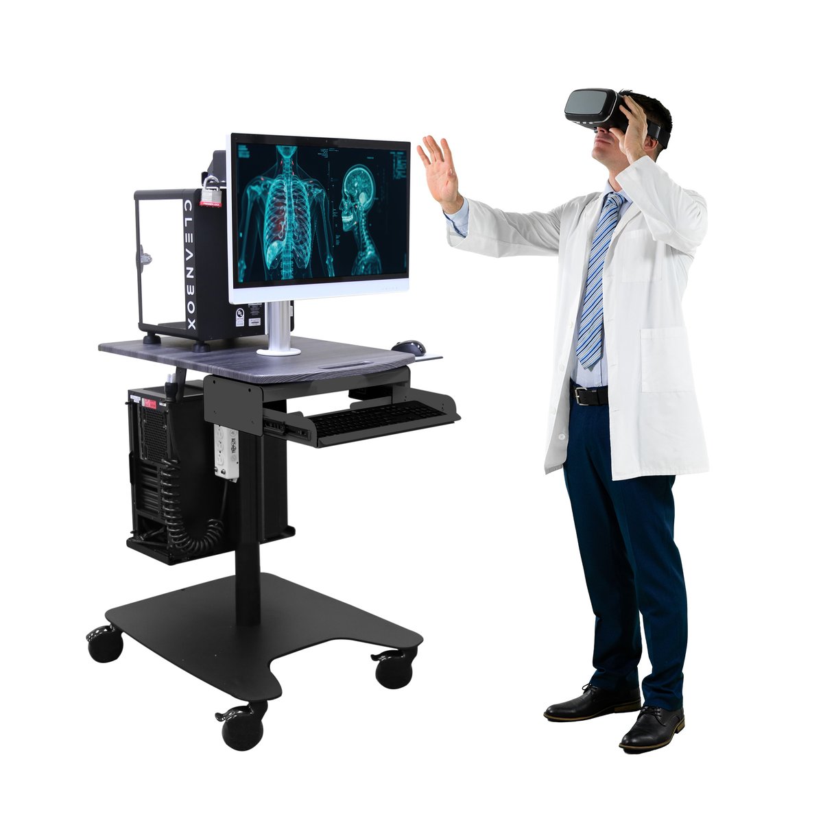 VR Healthcare Training Cart